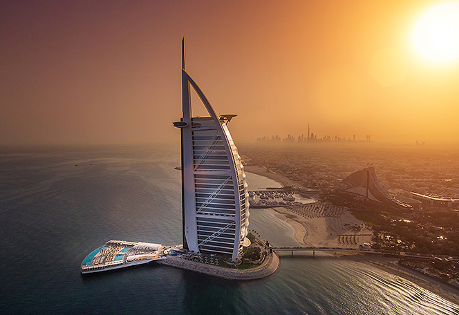 Scape Restaurant на новой террасе Burj Al Arab Jumeirah в Дубаи